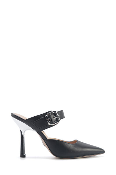 Nine West ELARIA 5FX Siyah Kadın Topuklu Terlik