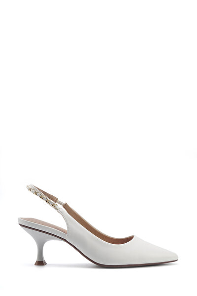 Nine West GALBIN 5FX Beyaz Kadın Topuklu Ayakkabı