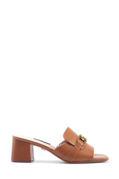 Nine West GARLAND  5FX Taba Kadın Topuklu Terlik