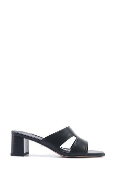 Nine West GIGI 5FX Siyah Kadın Topuklu Terlik
