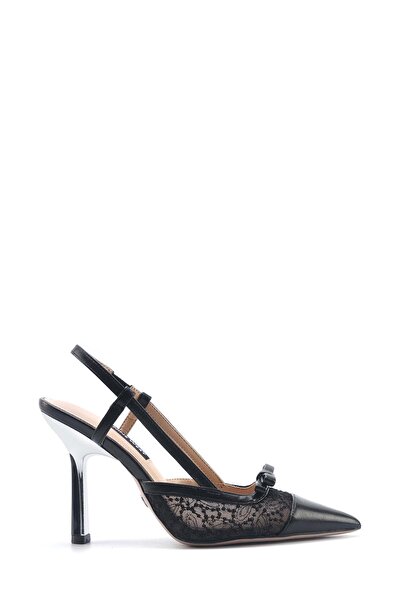 Nine West ELISABETH 5FX Siyah Kadın Topuklu Sandalet