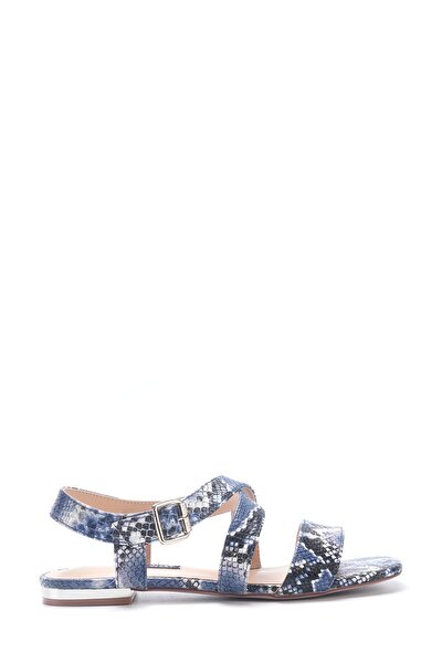Nine West ETRINA2 5FX Mavi Kadın Düz Sandalet