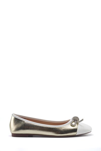 Nine West HOLLYA 5FX Altın Kadın Babet