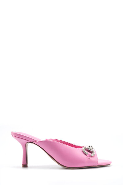 Nine West LAMASTA 5FX Pembe Kadın Topuklu Terlik