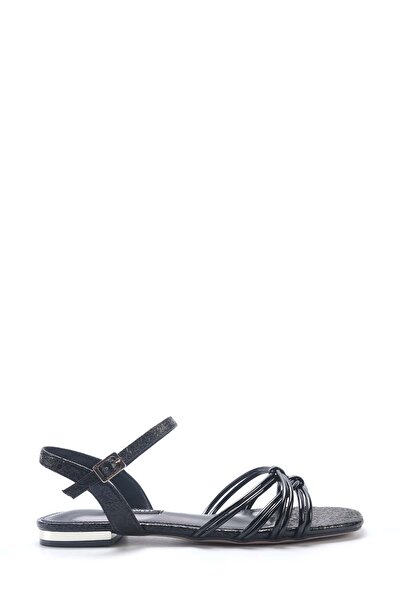 Nine West MABERA 5FX Siyah Kadın Düz Sandalet