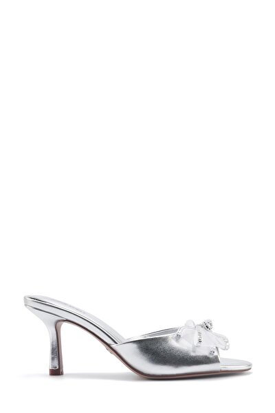 Nine West MAGDALENA2 5FX Gümüş Kadın Terlik