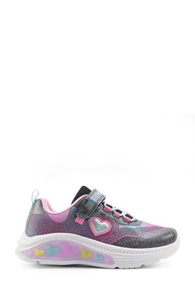 Lumberjack WAVY 5FX Siyah Kız Çocuk Spor Ayakkabı