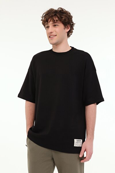 Lumberjack ML FRANCO 11FF11 5FX Siyah Erkek Kısa Kol T-Shirt
