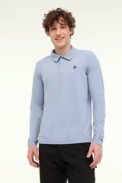 Lumberjack ML ALSEN 15ELG2-450 5FX Mavi Erkek Uzun Kol T-Shirt