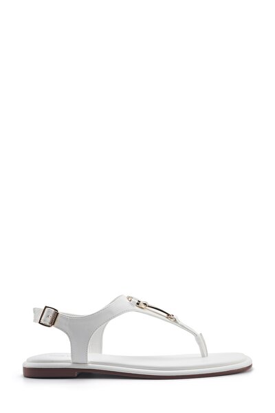 Nine West OPHELIA  5FX Beyaz Kadın Düz Sandalet