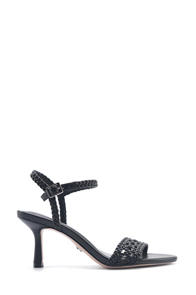 Nine West LAMARTA 5FX Siyah Kadın Topuklu Sandalet