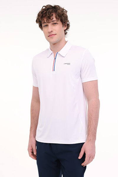 Lumberjack ML RENATO 12ITL1016 5FX Beyaz Erkek Kısa Kol T-Shirt
