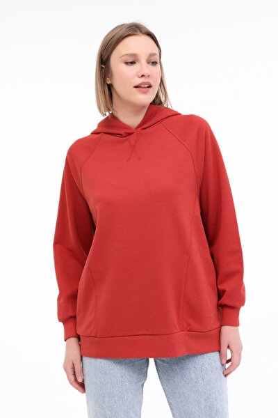 Lumberjack WL ERIKA 17SS317 4PR Kiremit Kadın Sweatshirt