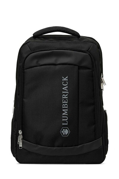 Lumberjack M TOM 35SRT 5FX Siyah Unisex Sırt Çantası