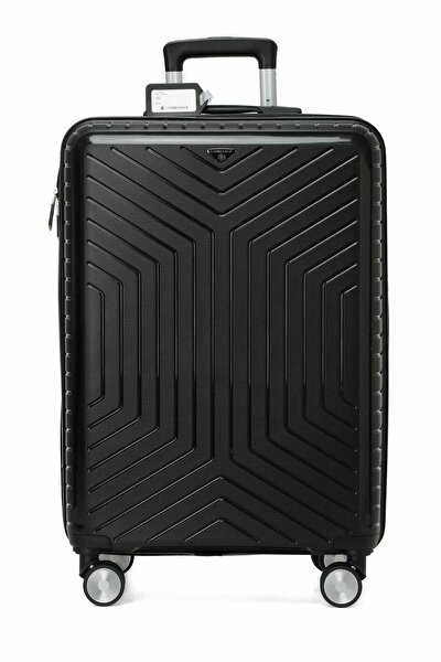 Lumberjack PARIS -B PP 5FX Siyah Unisex Büyük Boy Valiz