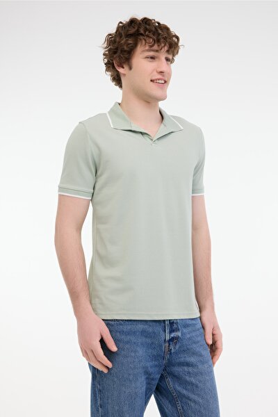 Lumberjack ML JOE 12ITL904 5FX Mint Erkek Kısa Kol T-Shirt