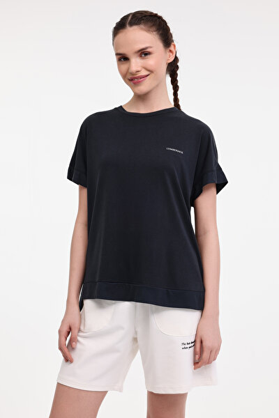 Lumberjack WL REGINA 11LYG33 5FX Siyah Kadın Kısa Kol T-Shirt