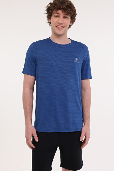 Lumberjack ML TIM 11ELG1010 5FX Saks Erkek Kısa Kol T-Shirt