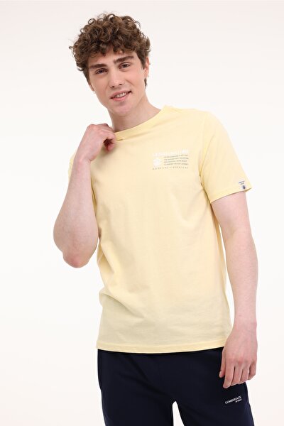 Lumberjack ML RENAS 11TRV16 5FX Sarı Erkek Kısa Kol T-Shirt