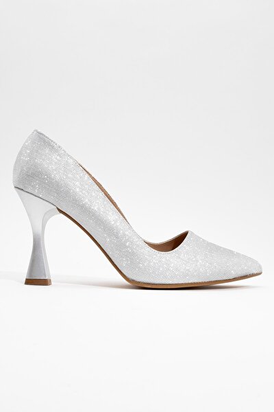 Ccway Siyah Ccway Sivri Burunlu Stiletto Ayakkabı