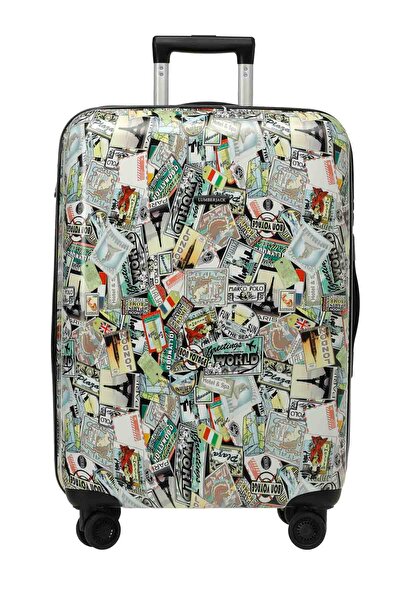 Lumberjack PC LONDON -O 5FX Çok Renkli Unisex Orta Boy Valiz