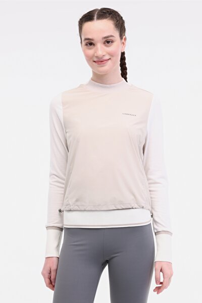 Lumberjack WL GWEN 16SS383 4PR Bej Kadın Sweatshirt