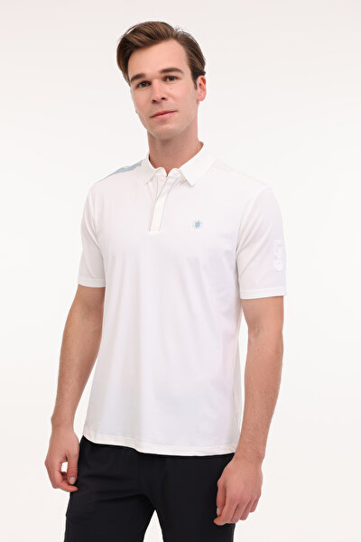 Lumberjack ML KEYS 12NS300 5FX Beyaz Erkek Kısa Kol T-Shirt