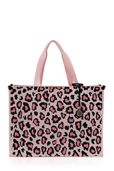 Nine West SHOPPY 5FX Pembe Kadın Plaj Çantası