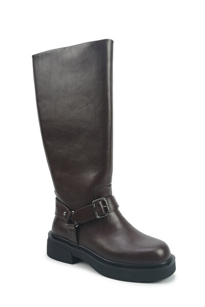 Nine West CARMEL 5PR Koyu Kahve Kadın Çizme