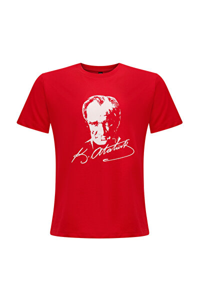 Lumberjack KU 11ATAM16 5FX Kırmızı Unisex Çocuk Kısa Kol T-Shirt