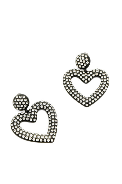 Nine West PARTYHEART 5FX Siyah Kadın Küpe