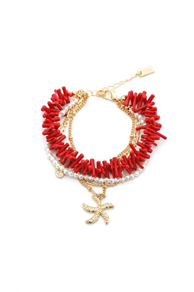 Nine West STARBRACELET 5FX Kırmızı Kadın Bileklik