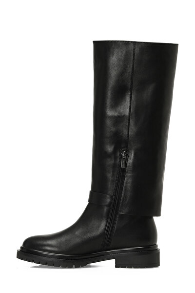 Nine West OWELA 5PR Siyah Kadın Düz Çizme