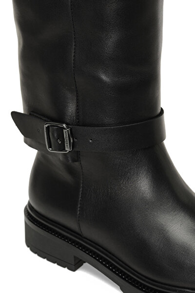 Nine West OWELA 5PR Siyah Kadın Düz Çizme