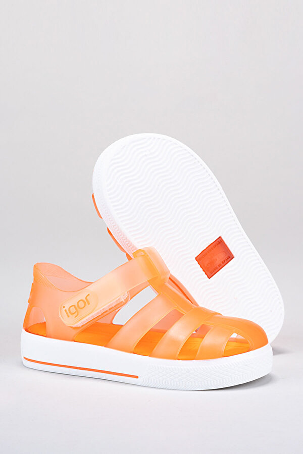 Turuncu Unisex Çocuk Sandalet - Görsel 4