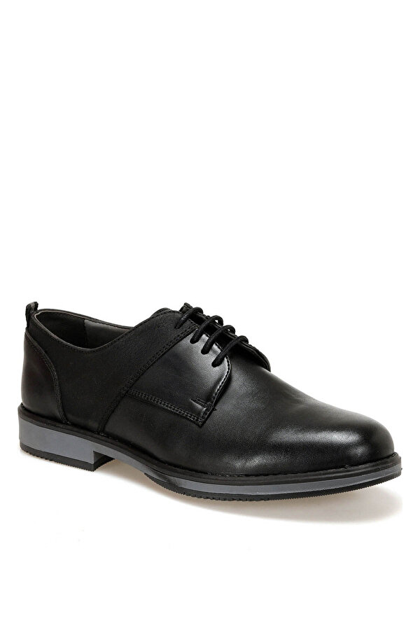 JJ-Stiller 71419 C Siyah Erkek Klasik Ayakkabı
