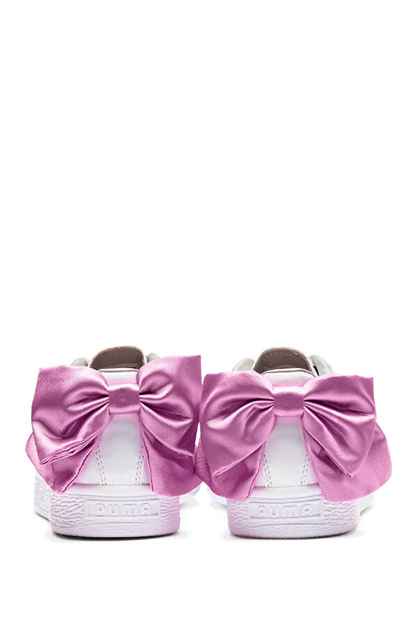 Puma Basket Bow Patent Jr Белый Подросток, Мальч. Кроссовки