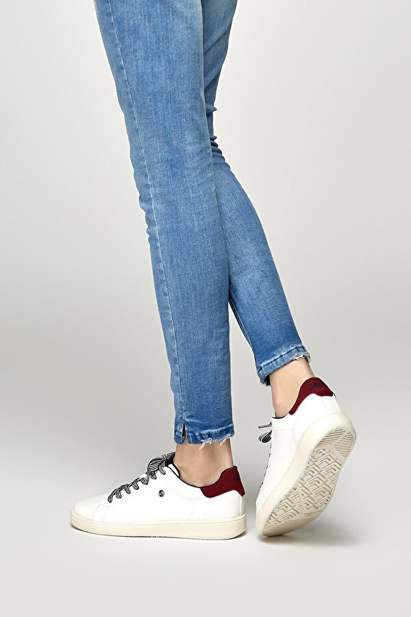 U.S. Polo Assn. PIZZI Beyaz Kadın Sneaker Ayakkabı