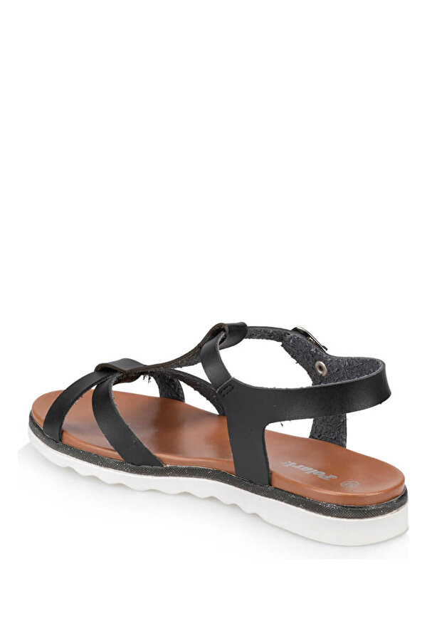 Polaris 91.311491.z Black Woman Sandals