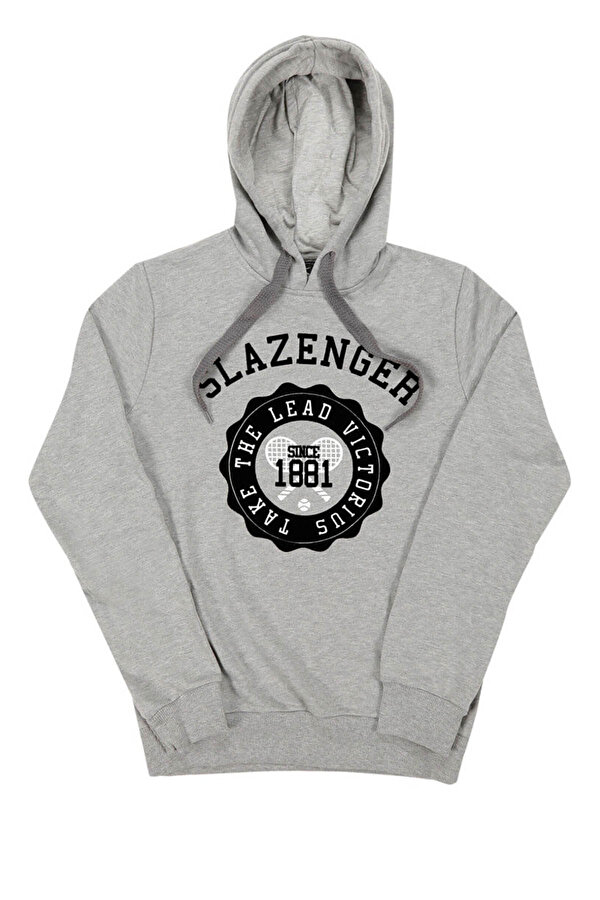 Slazenger ST28WE017-200 Gri Erkek Sweatshirt
