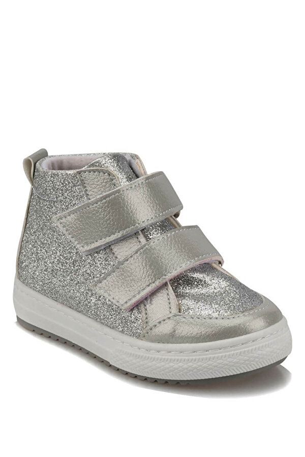 Polaris 92.512018.B Gümüş Kız Çocuk High Sneaker