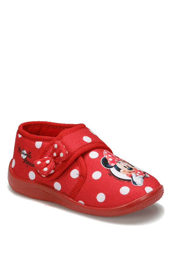 Mickey Mouse 92.LARUN-3.P Kırmızı Kız Çocuk Panduf