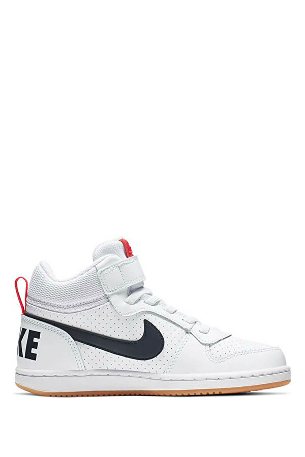 Nike COURT BOROUGH MID (P Beyaz Erkek Çocuk Yürüyüş Ayakkabısı