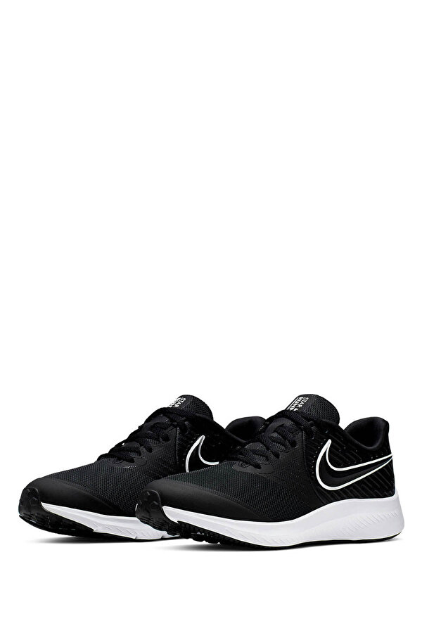 Nike STAR RUNNER 2 (GS) Siyah Erkek Çocuk Koşu Ayakkabısı