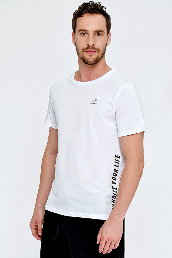 Kinetix M-1848 ERNEST KK TSHIRT Beyaz Erkek T-Shirt