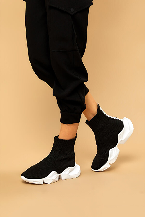 Butigo VİVA Siyah Kadın Sneaker Ayakkabı