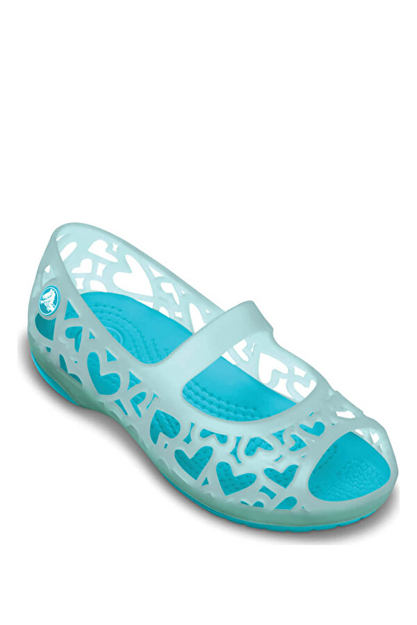 ADRINA HEARTS FLAT Mavi Kız Çocuk Babet - Görsel 2