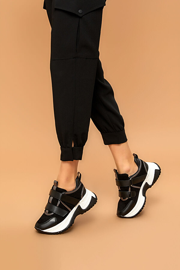 Butigo 19SF-2057 Siyah Kadın Sneaker Ayakkabı
