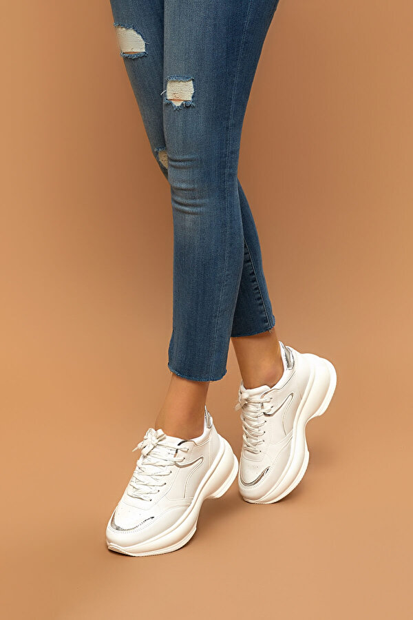 Butigo 19SF-2061 Beyaz Kadın Sneaker