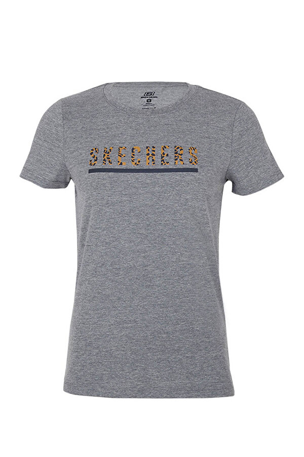 Skechers GRAPHIC TEE'S W SKX PRINT  Kadın Kısa Kol T-Shirt
